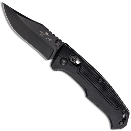 Bear OPS Rancor IV Compact Folder Knife, Black Blade