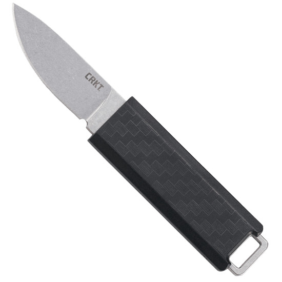 CRKT Scribe Fixed Blade Knife, Stonewash Blade