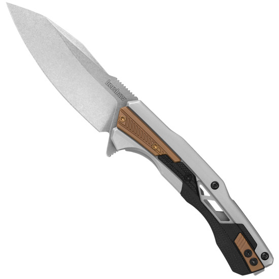 Kershaw Endgame Flipper Knife, Spearpoint D2 Blade