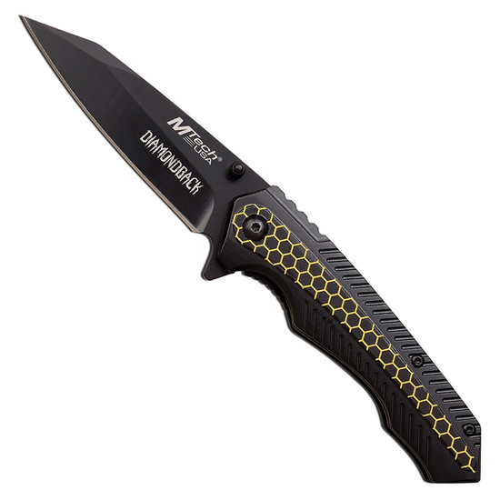 MTech Knives Honeycomb Aluminum Flipper Folding Knife 