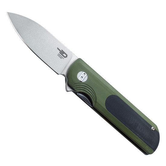 Bestech Knives Pebble Green G10 Folding Knife