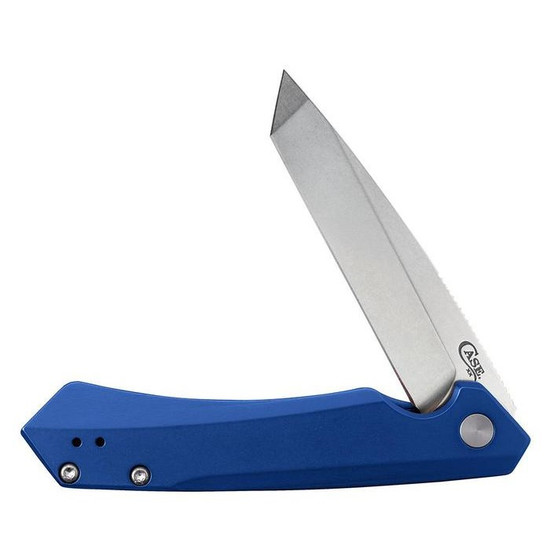 Case Blue Anodized Aluminum Kinzua Knife