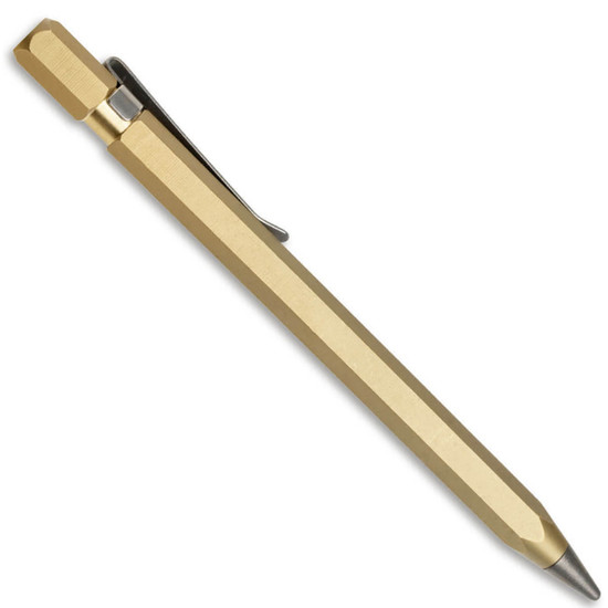 Boker Plus Brass Redox  Inkless Pen