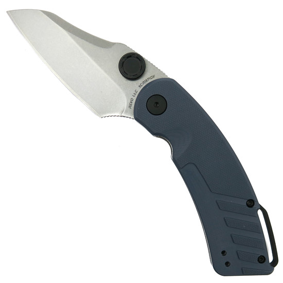 REVO Orange G-10 Recoil Rapid Assist Knife, Stonewash Blade | BladeOps