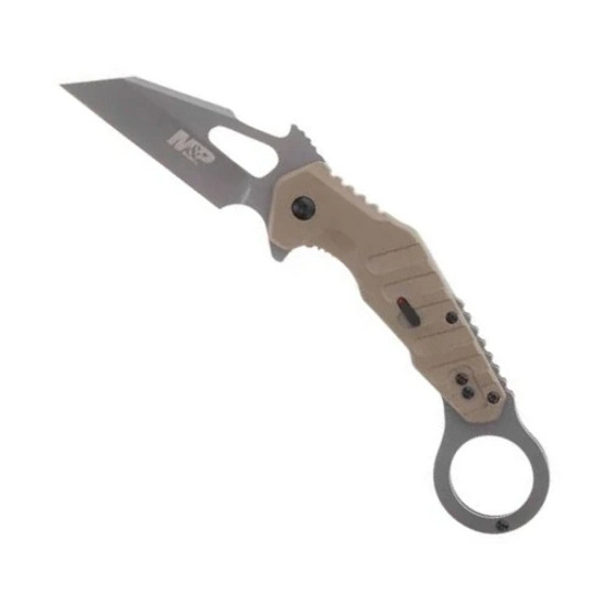 Smith & Wesson M&P Extreme Ops Karambit Assisted Knife, Reverse Tanto Blade