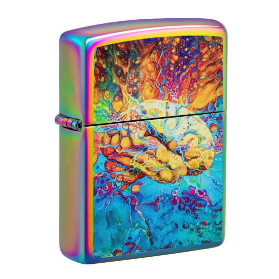 Zippo 151 Psychedelic Brain Design Lighter