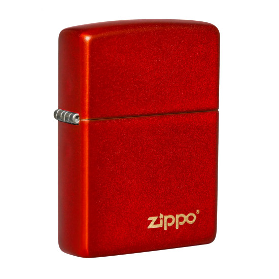 Zippo 49475 Anodized Red Zippo Lasered Lighter