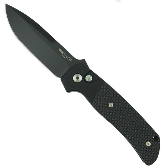 Pro-Tech Terzoula ATCF G10 Auto Knife, DLC Black Magnacut Blade