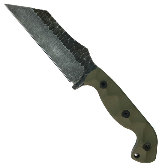 Stroup Knives TU3 OD Green G10 Fixed Blade Knife
