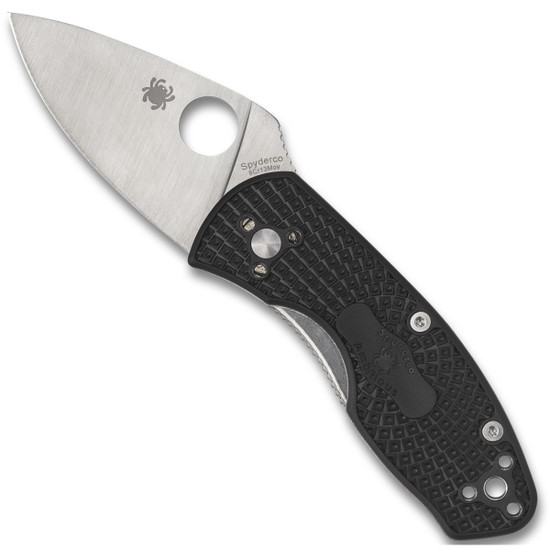 Spyderco Lightweight Ambitious Folder Knife, Satin Blade