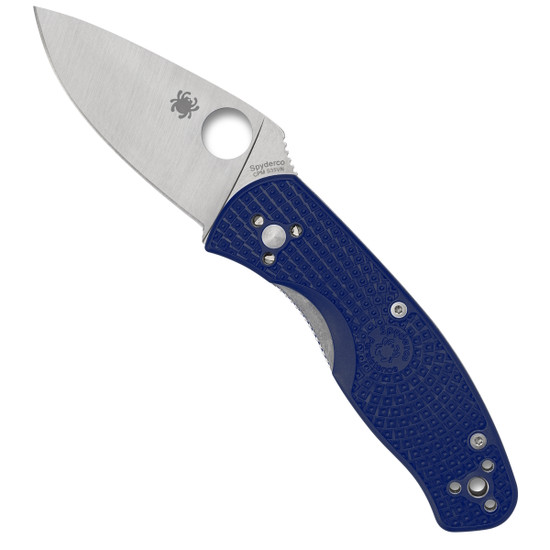 Spyderco Blue Lightweight Persistence Knife, S35VN Satin Blade