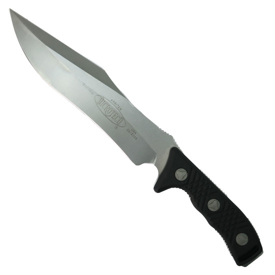 Microtech Arbiter Fixed Blade Knife, Stonewash Blade