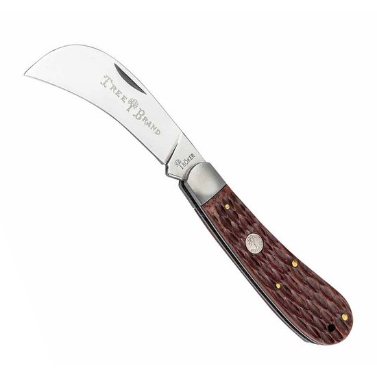 Boker Traditional Series 2.0 Trapper Jigged Black Bone Knife 