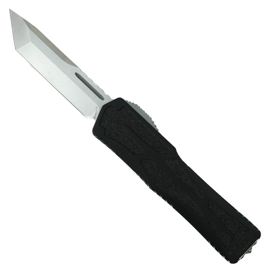 Heretic Knives Colossus OTF Knife, Stonewash Tanto Blade