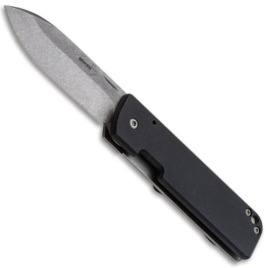 Boker Plus Lancer 42 Folding Knife, D2 Stonewash Blade