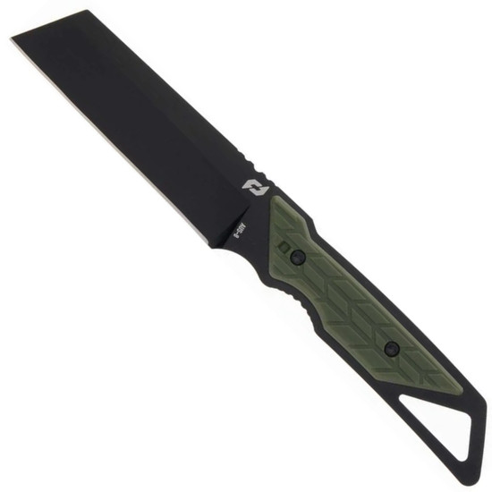 Schrade Outback Cleaver Fixed Blade, Black Blade