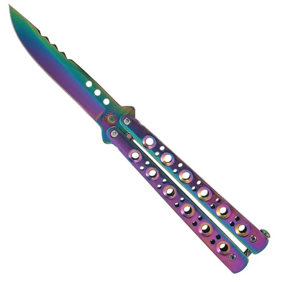 BUTTERFLY - vanilla iceテナジー05 赤黒　トクアツ Arena Accessories Balisong Butterfly Knives Live Blades
