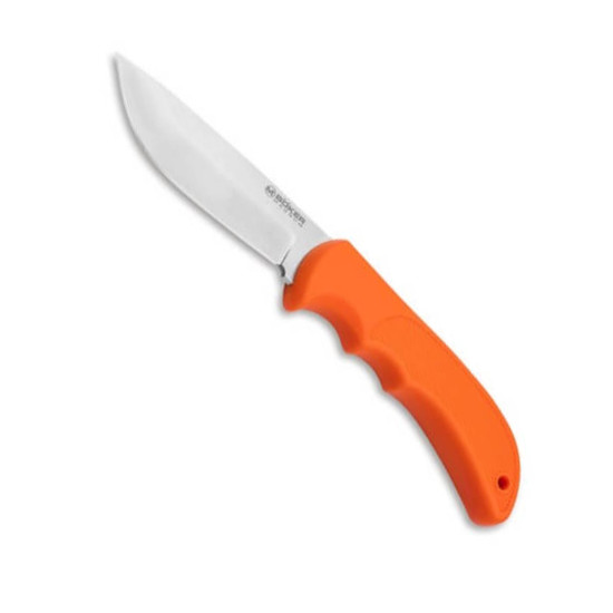 Boker Magnum HL Orange Fixed Universal Knife, Satin Drop Point Blade