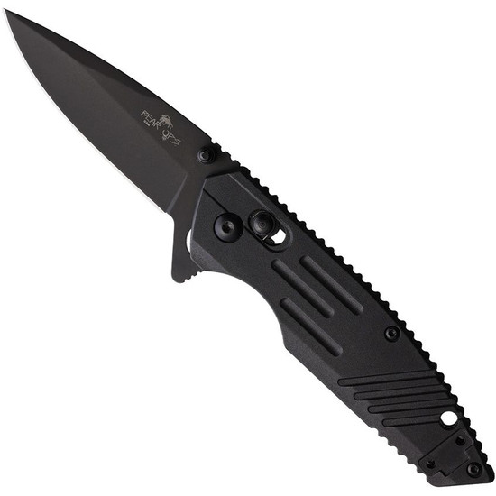 Bear Ops Mini Rancor IX Green Zytel Flipper Knife, Drop Point