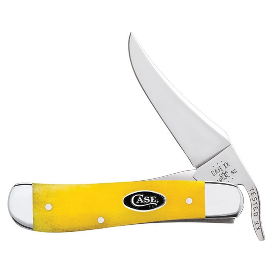 Case Smooth Yellow Bone RussLock Knife