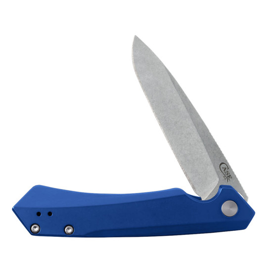 Case Blue Aluminum Kinzua Flipper Knife