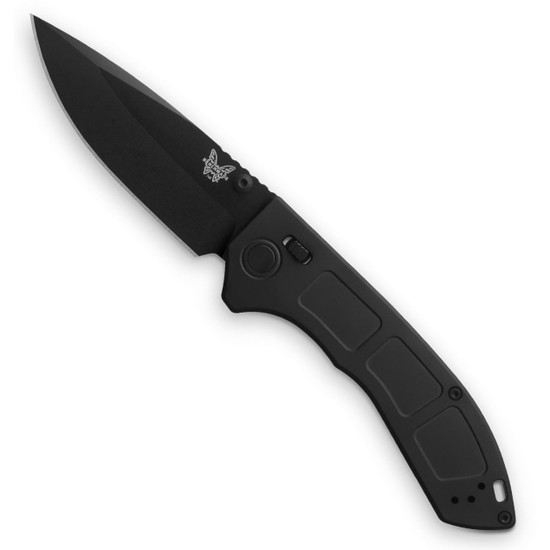 Benchmade Black Titanium Narrows AXIS Lock Folder, Black Drop Blade