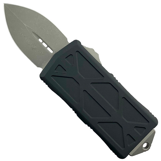 Microtech SCRATCH & DENT Exocet OTF Auto Knife, Apocalyptic Stonewash Blade