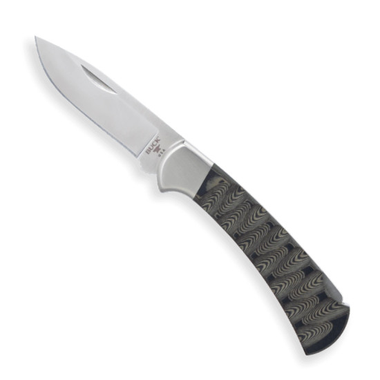 Buck 112 Ranger Pro 2024 Legacy Collection Black and Brown Richlite Folder Knife