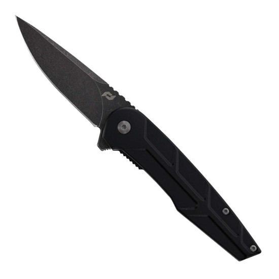 Schrade Reckon Black Aluminum Assisted Opening Folder Knife