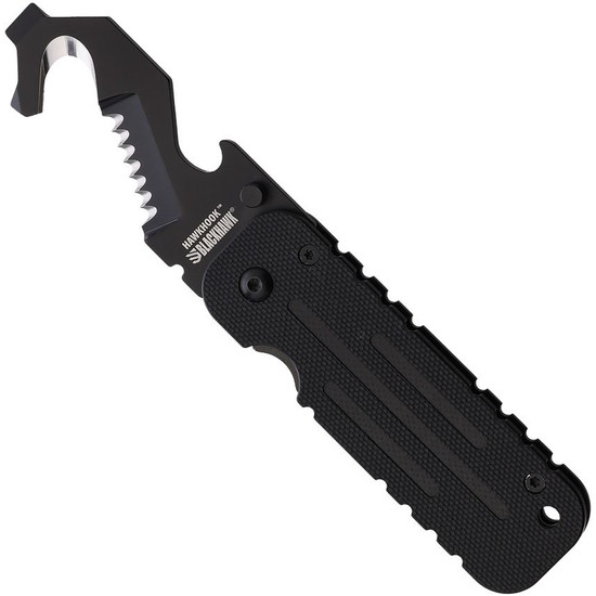 Blackhawk HawkHook Framlock Rescue Knife, Serrated Rescue Hook