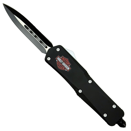 Smooth Operator Road Heritage OTF Auto Knife, Double Edge Dagger Blade