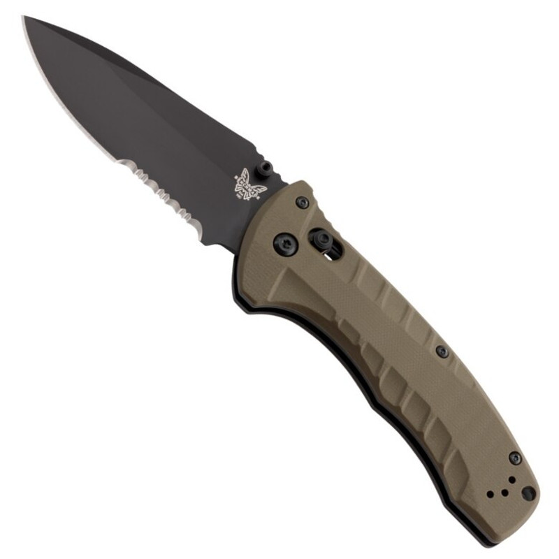 Knife Review: Benchmade OD Green Turret Folder Knife