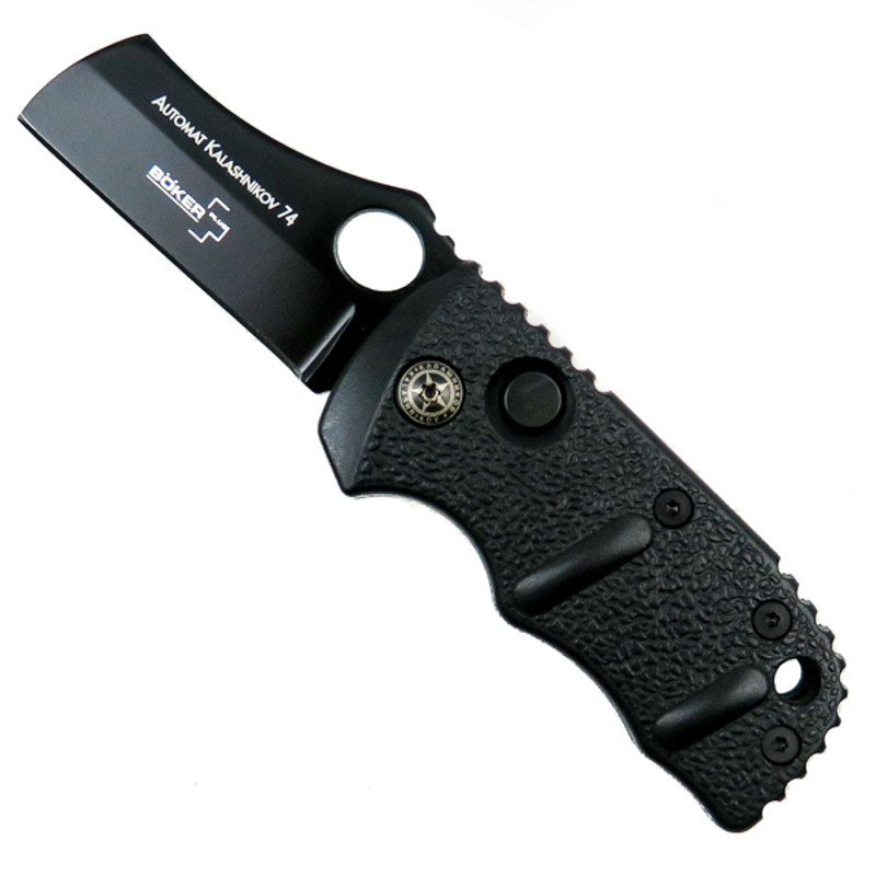 ​The Boker Sub Kalashnikov Cleaver Automatic Knife in Black