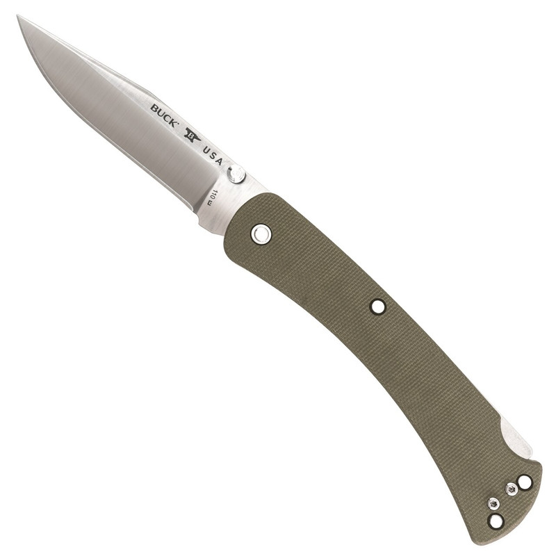 Knife Review: Buck OD Green 110 Slim Hunter Pro Folding Knife