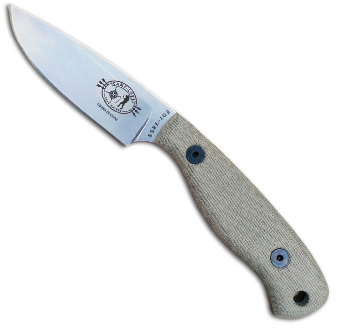 Knife Review: ESEE Camp-Lore Gibson JG3 Bushcraft Knife - BladeOps