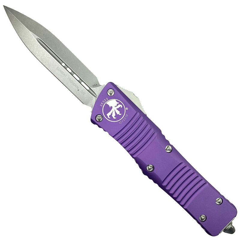 Knife Review: Microtech Purple Combat Troodon Dagger OTF Automatic Knife