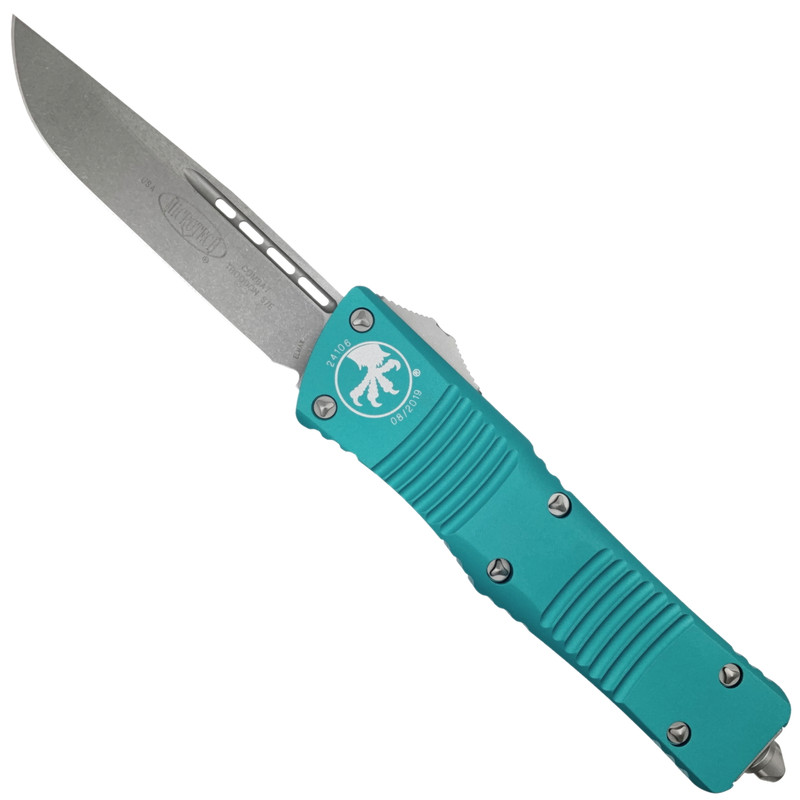 Knife Review: Microtech Combat Troodon OTF, Turquoise - BladeOps