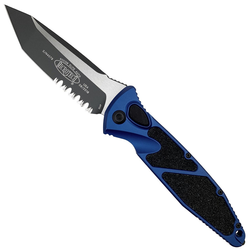 Knife Review: Microtech Blue Socom Elite Tanto Automatic