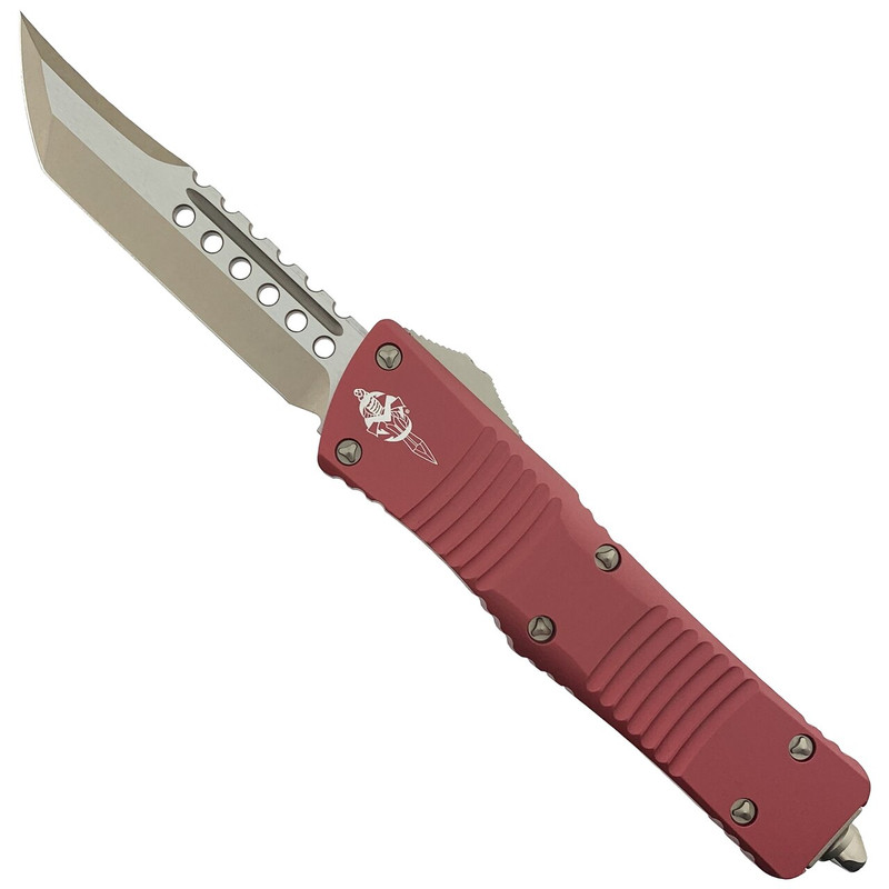 Knife Review: Microtech Combat Troodon Dagger OTF Automatic Knife with a Bronze Blade