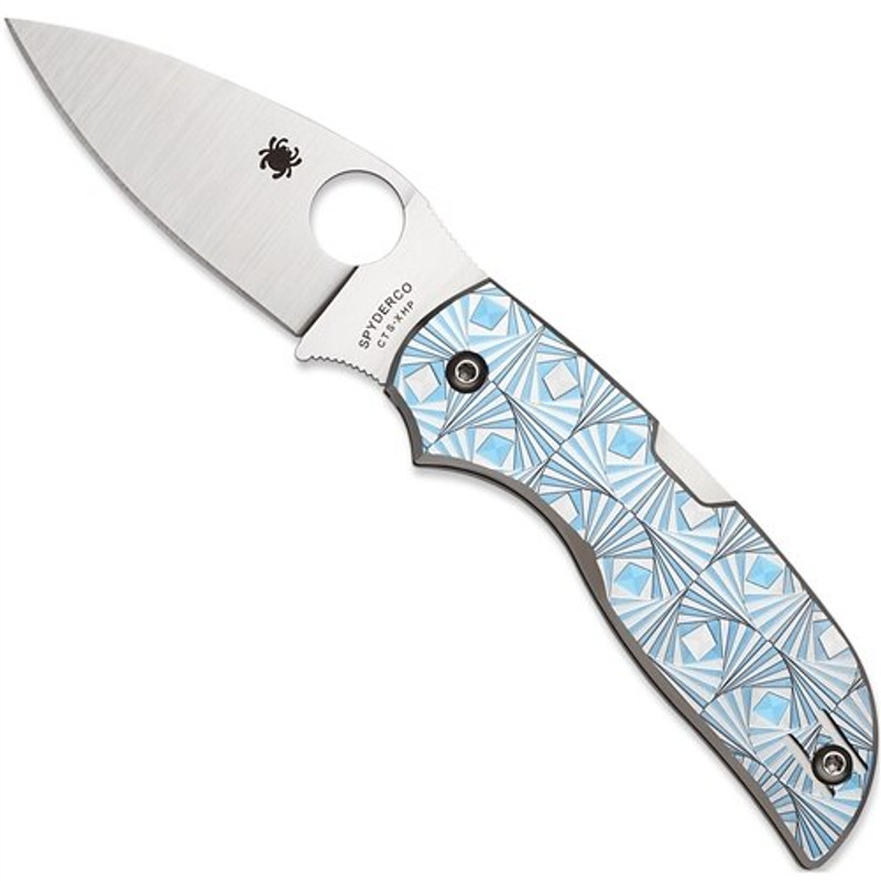 Knife Review: Spyderco Chaparral Blue Stepped Folding Knife