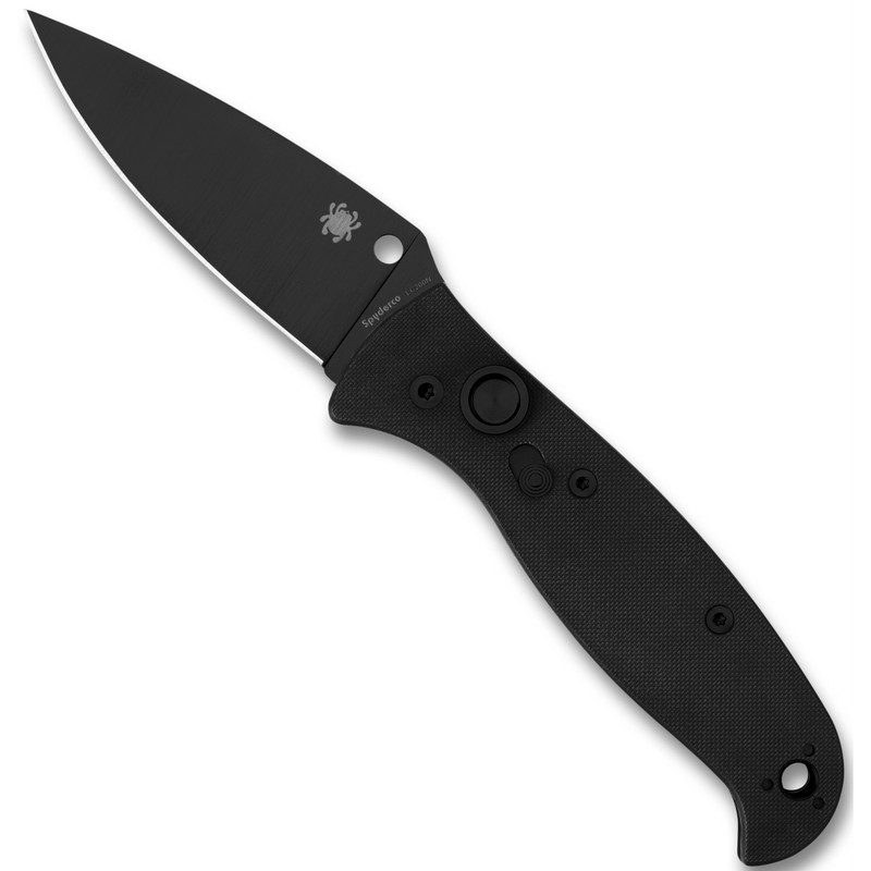 Knife Review: Spyderco Autonomy 2 Auto Knife with a Black Drop Point Blade