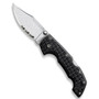 Cold Steel Medium Voyager Knife, Clip Point Combo Edge, CS29TMCH