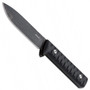 Boker Plus 02BO381 Bushcraft Kormoran Fixed Blade Knife, Black/Stonewash Blade