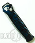 Piranha Blue Mini-Guard Auto Knife, CPM-S30V Bead Blast Blade