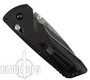 Benchmade Serum 5400S AXIS Dual Action Auto Knife, Satin Combo Blade, Clip View