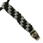 DPx Gear Mr. DP Bead, Antique Pewter Finish with Black and Silver Lanyard
