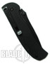 Benchmade H&K Ascender Folder Knife, Black Tactical, Drop Point Plain Edge, 14352BT