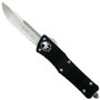 Microtech 143-5 Combat Troodon S/E OTF Auto Knife, Satin Combo Blade