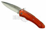Red Dog Spring Assisted Knife, Plain Edge