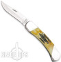 Bear & Son 505 Genuine India Stag Bone Lockback Knife